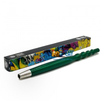 Мундштук для кальяна Alpha Hookah Green Candy (Альфа Хука Зеленый Лаковый) - фото 1